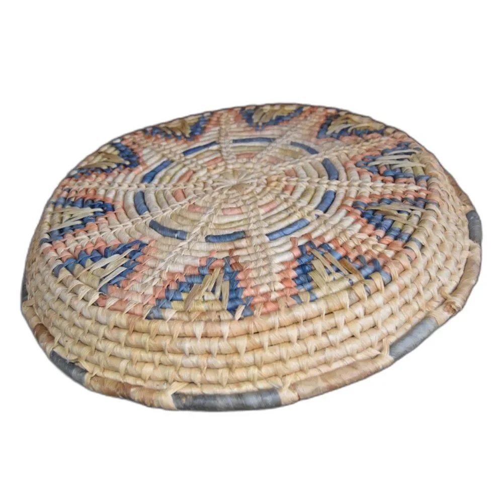 Vintage Handwoven Southwestern Coiled Basket 16